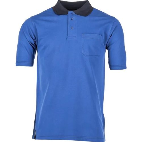 Kramp Original - Pólóing, unisex, pamut/poliészter, kék, 4XL/50