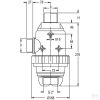 8092004 Szívószűrő 2" K 220 l/perc 50 mesh