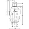 8092003 Szívószűrő 2" K 220 l/perc 32 mesh