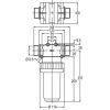 8127000 Nyomószűrő 1 1/4" K 200 l/perc 32 mesh