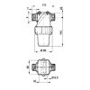 3224043 Nyomószűrő 150-160 l-1"