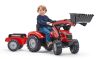 Falk - Massey Ferguson S8740 pedálos kotró pótkocsival