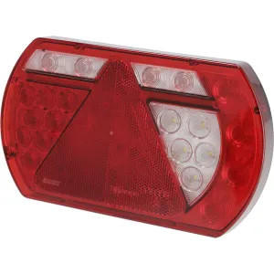 Multifunkciós jobb hátsó LED-es lámpa, SMART, 12 V, 236x140x24, 3 mm, 5-tűs bajonett