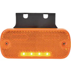 Szélességjelző LED lámpa, téglalap, 12-24 V, 105, 4x45x11, 8 mm