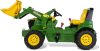 John Deere 7310R+homlokrakodó+gumiabroncs