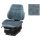 Fabric seat, blue, mechanically sprung, SC76 M200 Cobo