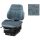 Fabric seat, blue, air sprung, 12V, SC76 M97 Cobo