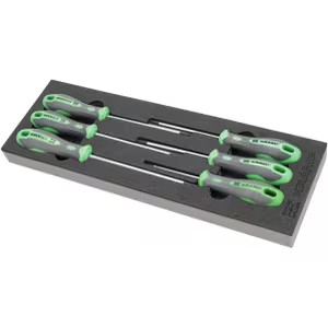 Csavarhúzókészlet, Torx, 6 darabos